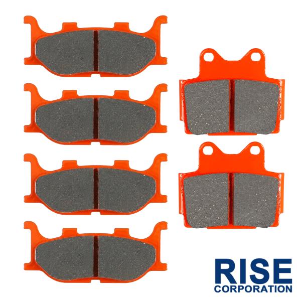 ブレーキパッド XJR400('93-'96)専用 前後セット 4HM3 4HM6 4HM9 4HMA 4HMB 4HMC 4HMD 1995 1996 1998 1999 2000 ライズコーポレーション