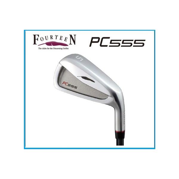 値下げフォーティーンPC555 アイアン5本 FOURTEEN フォーティーン PC555 アイアン 5〜9.PW 6本セット MD