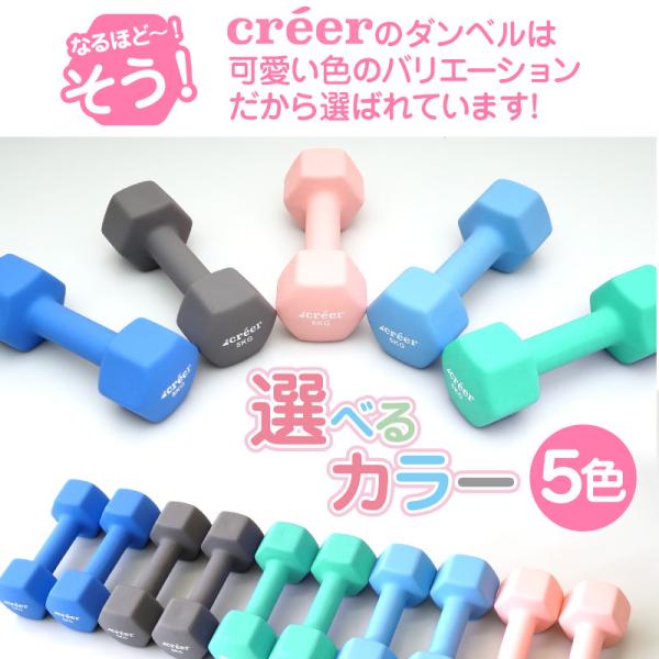 送料無料 母の日 父の日 誕生日 プレゼント にも最適 安い ダンベル 筋トレ 5kg 2個セット 計 10kg 女性 おしゃれ エクササイズ カラー 鉄アレイ 代購幫
