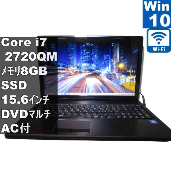 Windowsノート本体 Lenovo G570 / Core i7 / 16GB / SSD Lenovo（レノボ） Lenovo G570 59325908【SSD搭載】 Core i7 2720QM
