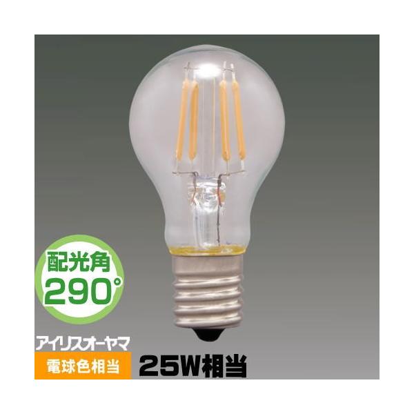 他サイト： アイリスオーヤマ LDA2L-G-E17-FC LED電球 小形電球形 25W相当 電球色相当 全方向 口金E17 LDA2LGE17FCの商品画像