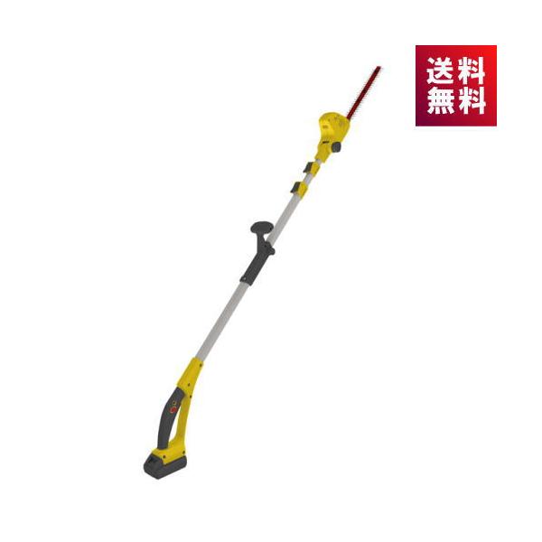 ムサシ PL-5001充電式 ポール バリカン コードレス 18Vバッテリー 伸縮