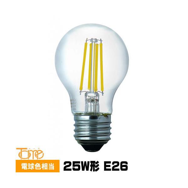 東京メタル 東京メタル工業 LG502LC25E26TM LED電球 一般球型 クリア