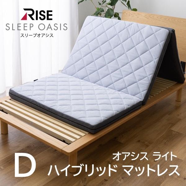 ライズ東京 【本日ポイントUP+25%~】マットレス ダブル 高反発 三