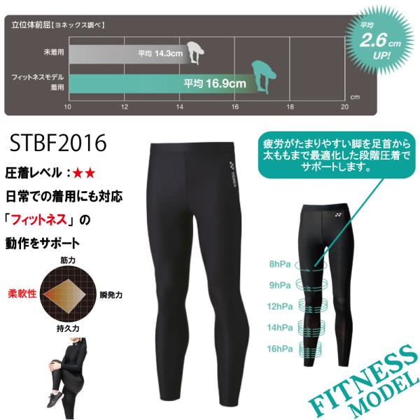 YONEX STBF2016 フィットネス ロングパンツ Lサイズ rising-kagoshima_stbf2016