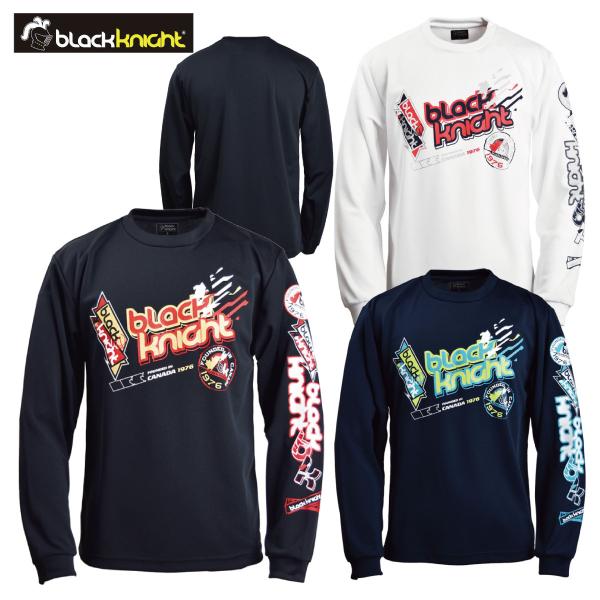 black knight ブラックナイト ロングTシャツ ユニ T-1212
