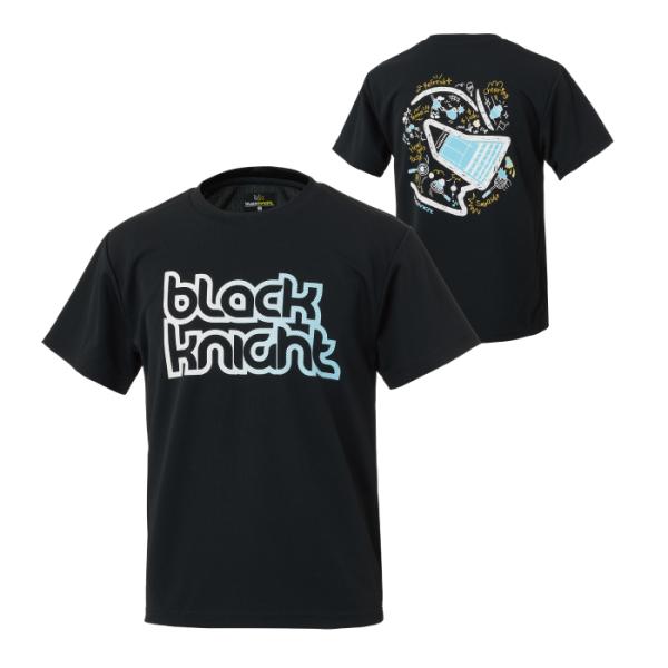 ブラックナイト ユニ ドライＴシャツ T-5101U ブラック／ホワイト