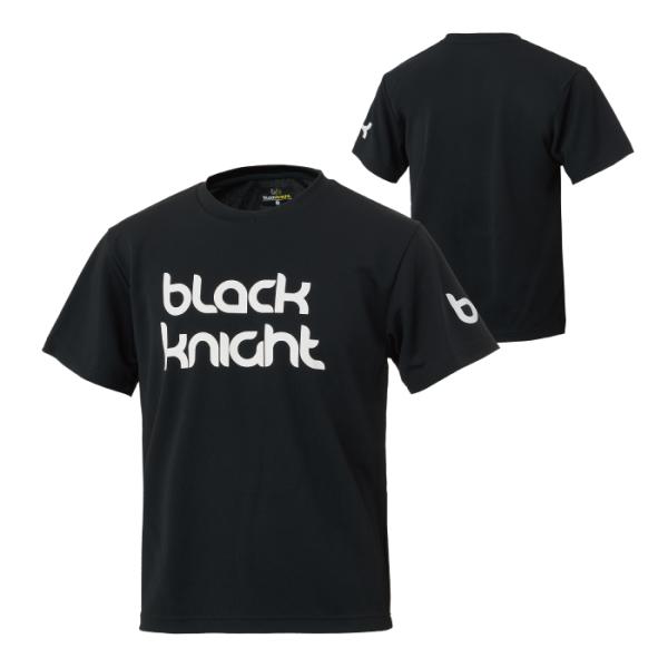 ブラックナイト ユニ ドライＴシャツ T-6109U ブラック／ホワイト