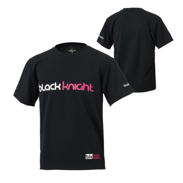 ブラックナイト ユニ ドライＴシャツ T-6110U ブラック／ピンク