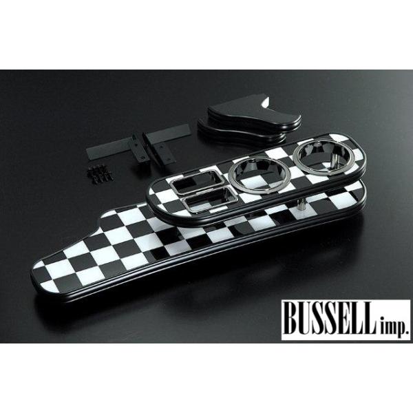 バッセル フロントナビテーブル BMW MINI R58 チェッカーフラッグ ミニ クーペ BUSSELL imp
