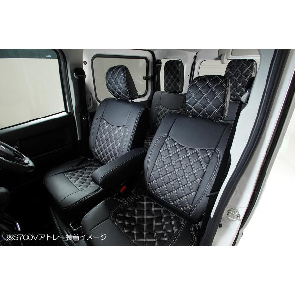 S700V/S710V アトレー/ハイゼットカーゴ キルティングシートカバー SC