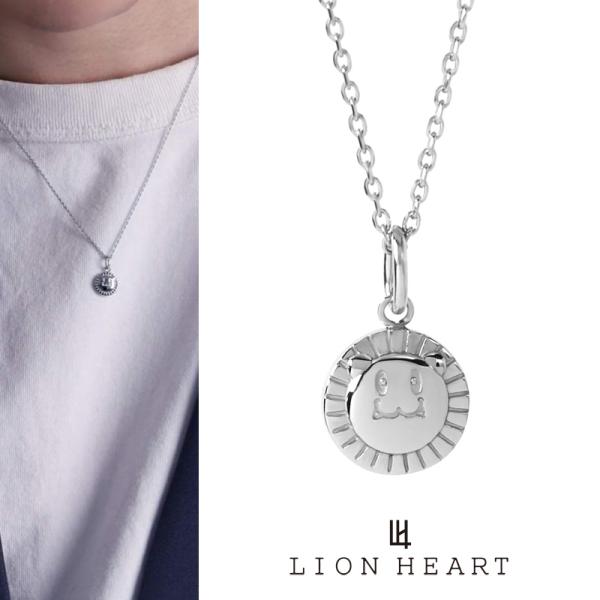 ライオンハート LH-1 “SUNNY” アイコンネックレス サージカルステンレス316L 金属アレルギー対応 03NE063ASV LION HEART