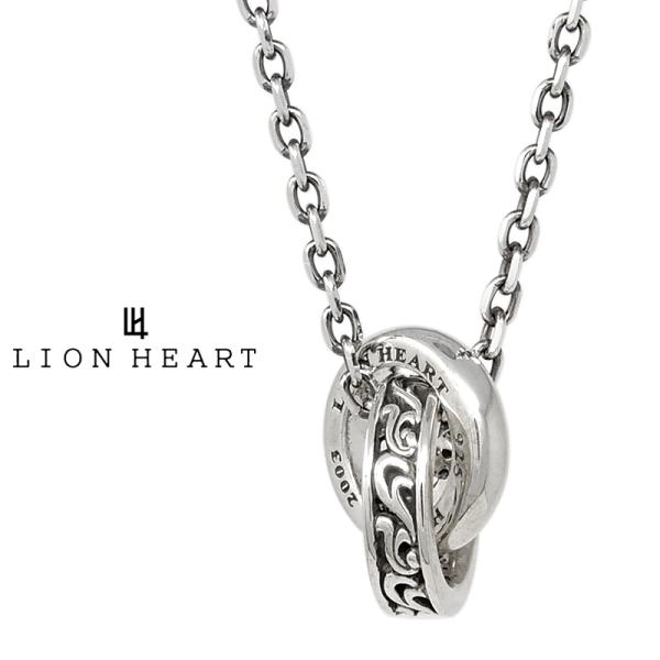 ライオンハート HOWL アラベスクダブルリングネックレス/シルバー925 1NE204A0SV LION HEART ハウル  プレゼント ギフト メンズ ブランド