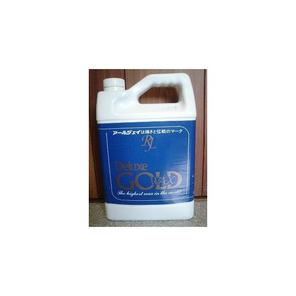 デラックスゴールド アールジェイ 5L 床用樹脂ワックス デラックスゴールド アールジェイ 5L 床用樹脂ワックス
