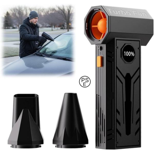 仕様：バッテリー容量：8000mAh風速: 54m/s動作電圧: 7.4V充電時間：3〜4時間風速ギア：無段階速度制御高速タービン技術で迅速な除雪：効率的なタービン技術と高性能モーターを採用しています。強力な気流で、小雪、深い吹き溜まり、そ...