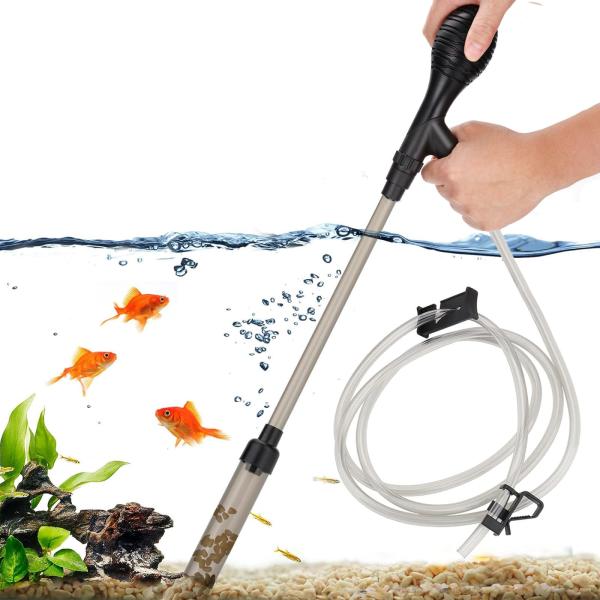 簡単操作のクリーナーポンプ 水槽掃除機 簡単操作のクリーナーポンプ 水槽掃除機 - 魚のエサオンライン