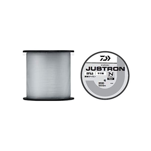 他サイト： ダイワDAIWA ボビン/ナイロンライン/道糸 ジャストロン クリアー 6-500の商品画像