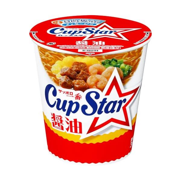 他サイト： サンヨー食品 サッポロ一番 カップスター 醤油 71g ×12個の商品画像