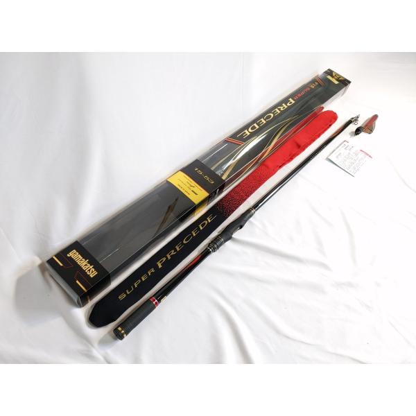 がま磯 【現品限り】美品 がまかつ スーパープレシード 15-53 磯竿 1.5