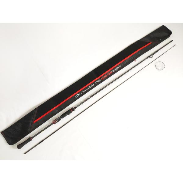 【現品限り】超美品 Daiwa ダイワ 22 エメラルダス ストイスト RT IL 79MMH レーシングチューン エギングロッド ワイヤー付き