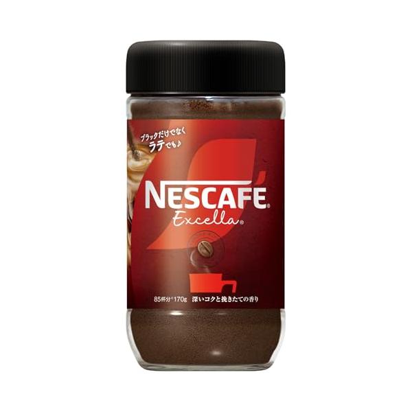 ネスカフェ エクセラ 170g(85杯分),瓶,レギュラー ソリュブル コーヒ
