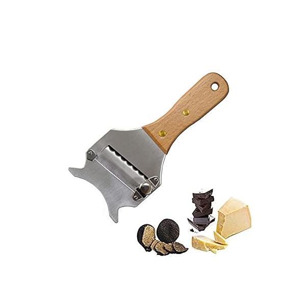 サイズ：16.18 * 8 * 1.4cm。製品素材：430ブナハンドル、ステンレス鋼。使いやすい人間工学に基づいたハンドル。 収納に便利な吊り穴つき。調整可能なブレード、ブレードを設定するためにネジを調整し、使用するのに便利な、廃棄物を減...