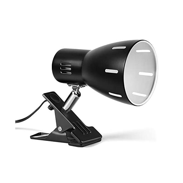 クリップライトE26 スポットライト 電気スタンド 回転可能 角度調整可能 店舗 仕事 屋内用ライト 電球別売り黒ホーム＆キッチン/家電/照明/屋内照明/クリップライト