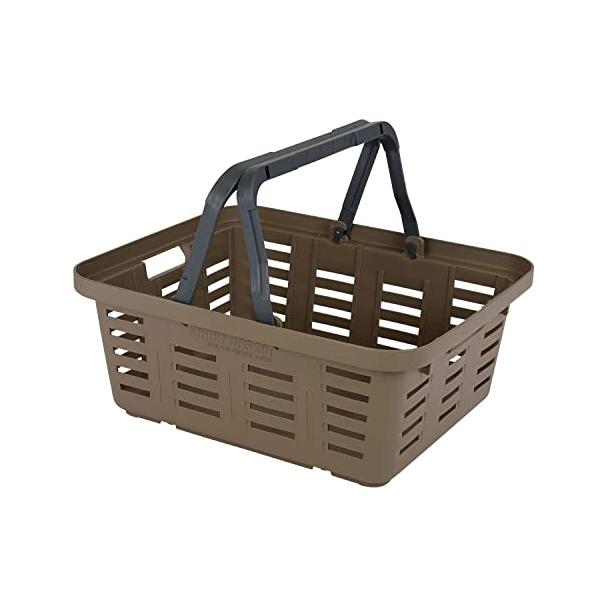 サイズ:L465*W385*H185mm内寸:L375*W295*H175mm重量:1.1kgハンドル引張り耐荷重:105kgf積重ね取手圧縮荷重:125kgfスポーツ&amp;アウトドア/自転車/自転車アクセサリー/バスケット(カゴ)