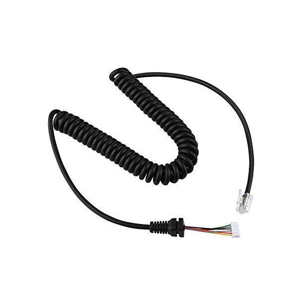 手頃な価格：安価なケーブルを使用すると、新しいマイクを購入しなくても、ハンドヘルドマイクに命を吹き込むことができます。幅広い互換性：YEASU MH-48A6J、FT-7800、FT-8800、FT-8900、FT-7100M、FT-280...