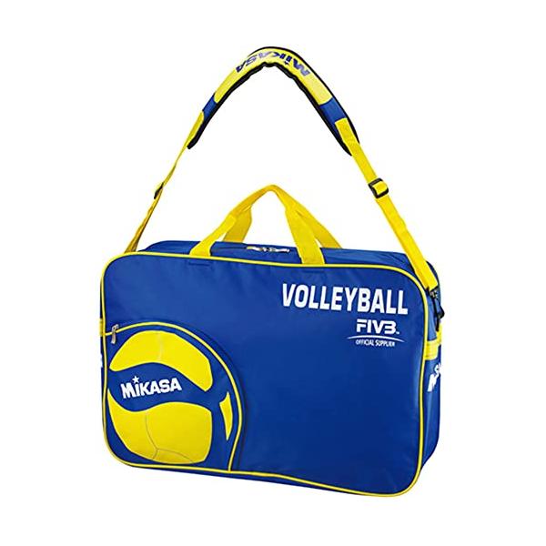 色：青サイズ：6個用バレーボール6個用バッグ カラー：ブルー*イエロー、サイズ:40*61*17cm 材質：ポリエステル バレーボールと同デザイン ショルダーベルト付きスポーツ＆アウトドア:バレーボール:ボールバッグ