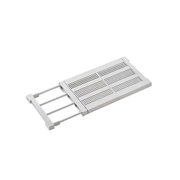 サイズ 幅45*65*高3.4*棚部奥行24cm  取付幅 45*65cm 耐荷重 45cm時27kgまで/65cm時13kgまで 本体重量 0.65kg 材質 〈パイプ〉鉄・エポキシ樹脂粉体塗装　〈樹脂部品〉ABS樹脂、合成ゴム　〈ねじ類...