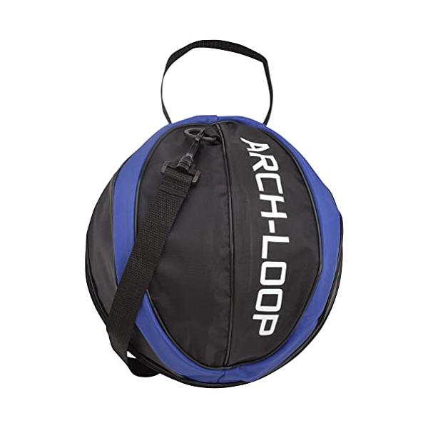 ボールケース (1個入れ)サイズ(ボール入れ時): 35*19cm (35*25cm)カラー: ブラック* ブルー素材 ナイロン5号 * 7号ボール 対応スポーツ＆アウトドア/バスケットボール/ボール・シューズバッグ
