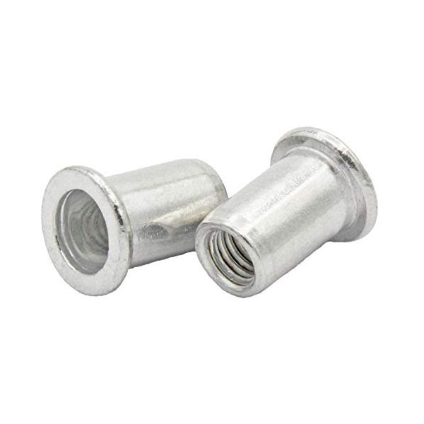 高品質なアルミニウム素材: 耐久性と軽量さを実現ブラインドナット機能: 薄板やパイプなどにスピーディに取り付け可能M4サイズ: 幅いろいろな分野で使用可能ISOメトリックスレッド: 互換性の高さと信頼性を実現シルバーのエクステリアフィニッシ...