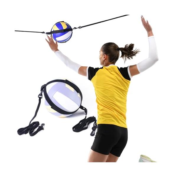 バレーボールの練習が1人で出来る   「SunSlow」製のバレーボール練習用ボールホルダーは時間と場所を選ばず、手軽に1人でサーブやスパイク、トスなどの練習をすることが出来るバレー用の練習器具です。ゴム紐を結べる場所さえ確保できればボール...