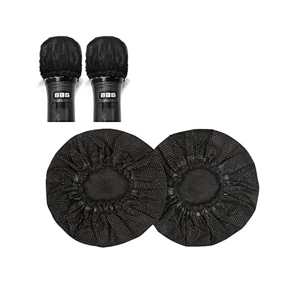 パッケージ内容 寸法：直径8.5 cm 開いた状態 。数量：50個入り。 材質 不織布、無毒無臭、衛生で環境に優しい。良質な不織布を採用し、弾力性があり、環境に優しい。 衛生保護 マイクカバーはマイクを清潔に保つことができます。また、ホコリ...