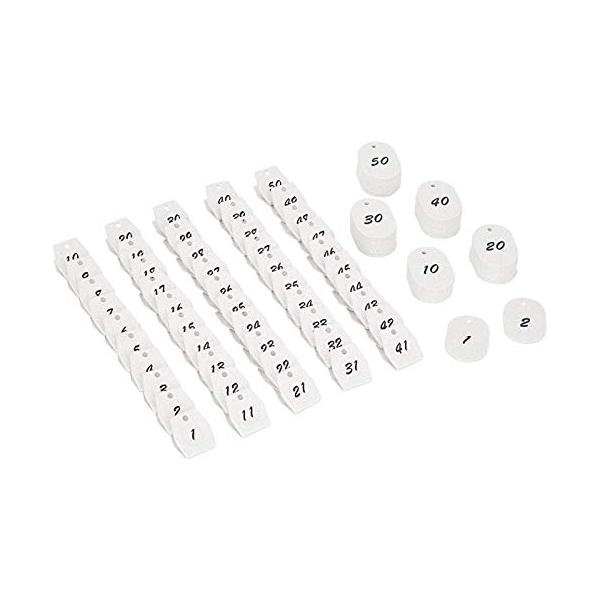 クリップサイズ：W35*H40mm札サイズ：W40*H60mm素材：スチロール樹脂入数：1*50番までの札とクリップが各1ヶずつ原産国：日本文房具・オフィス用品:事務用品