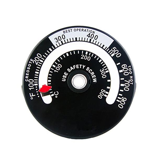 マグネット式 ストーブ温度計 薪ストーブ ピザ窯 0度*500度まで計測DIY・工具・ガーデン/住宅用設備・製品/暖炉・アクセサリ/暖炉用品・アクセサリ