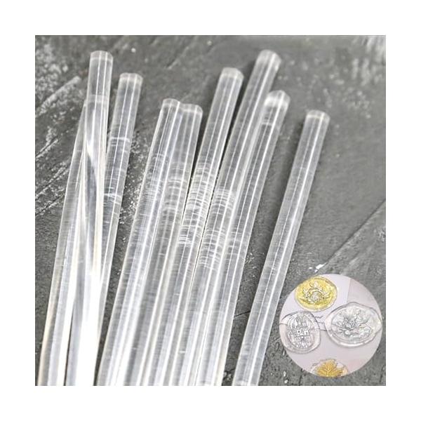 商品詳細 透明カラーで、直径7mm*約129mmのワックススティック。透明度が高く、美しい仕上がり。 大容量パック 全22本入りで、1本のスティックで約4*5個のスタンプが作成可能。使い勝手の良さが魅力。 安全性と品質 無煙・無臭で速乾性が...