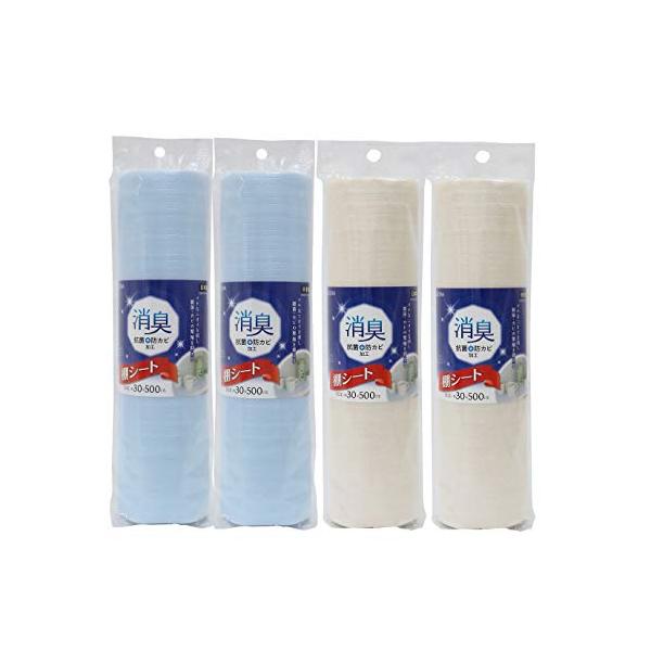 本体サイズ:約30*500*0.1cm素材・材質:ポリエチレン原産国:日本セット内容:アイボリー2個、ブルー2個、計4個ホーム＆キッチン:収納用品:キッチン収納:食器棚シート