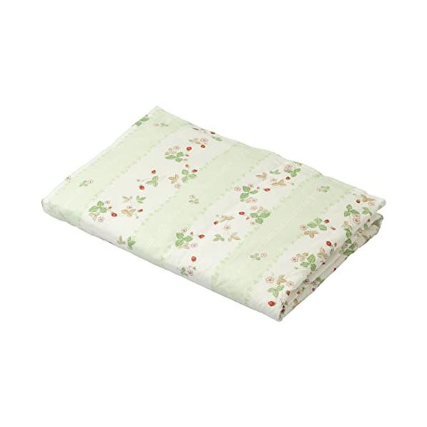 サイズ:150X100cmふとんがわ:綿100% 詰めもの:ダウン50% フェザー50%(ホワイトダック)0.1kg生産国:日本ふんわり軽いホワイトダックダウンを50%使用。側生地は綿100%で優しい肌触り。150*100cmのゆったりサイ...