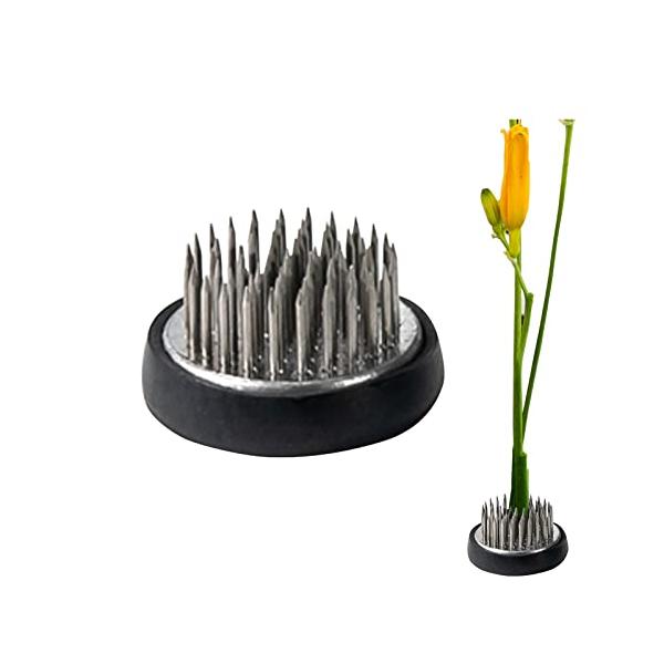 美しく大らか 剣山はフラワーアート作品の中で目立たず、様々な花の器や花の装飾に完璧に溶け込み、フラワーアートの自然な美しさを保ちます。 吸盤固定 高品質の素材とデザインで作られ、超強力な吸盤ベースを装備し、フラワーアートを作る過程で剣山が安...