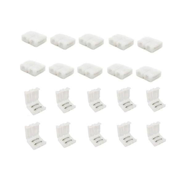 サイズ：A 製品仕様 4ピンLEDストリップ * 20個；素材：ABS素材製、ホワイト 多機能 LEDコネクタは、通常の屋内LEDテープライトに適用できます。接続が自然で美しくなります。 良好なパフォーマンス 良好な断熱、高温耐性、錆びにく...