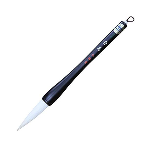 腰があり書きやすい書初め筆、八つ切り判、東京小判に使用できます穂先は弾力が強く、まとまり、墨含みもよく、穂先のもどりもよいです学童の学校習字、書道塾に適し、また、一般の人の看板等大きな文字を書くときに使用できます弾力 腰の強さ  強い　/　...