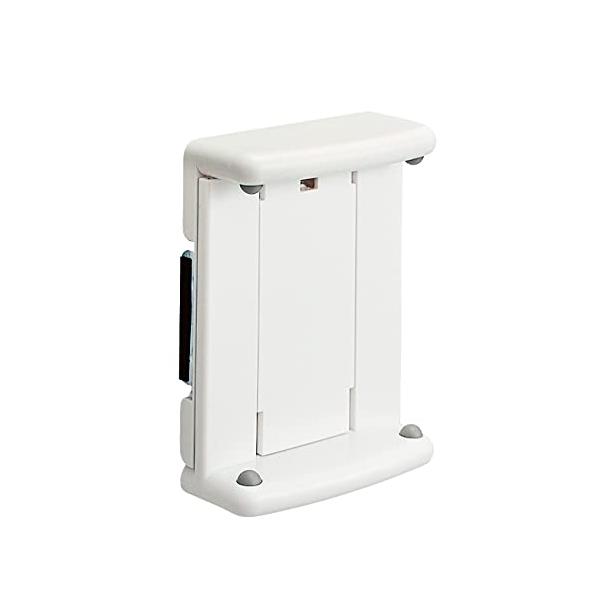 サイズ：9*4.1*11.8cm商品重量：187g材質：本体/ABS樹脂、スベリ止め/シリコーンゴム、マグネット・ヨーク/スチール、スプリング/ステンレス鋼耐荷重：1.5kgホーム&amp;キッチン:収納用品:キッチン収納:キッチンペーパー...