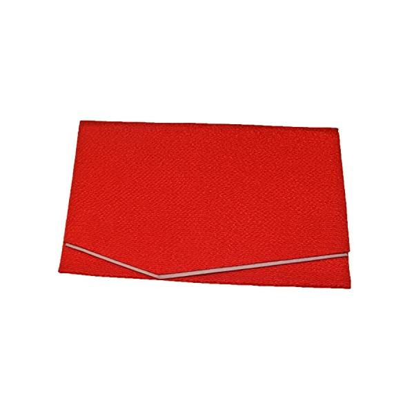 サイズ:横２０*縦１２*厚み１ｃｍ材質：レーヨン金封をふくさに包んで差し出す場合持ち運びが便利なように考案されたものです。ソフト感があり光沢があるため、高級感があり、最近の大きな水引でも入るようになっています。使用後は、ふたつに折りたたんで...