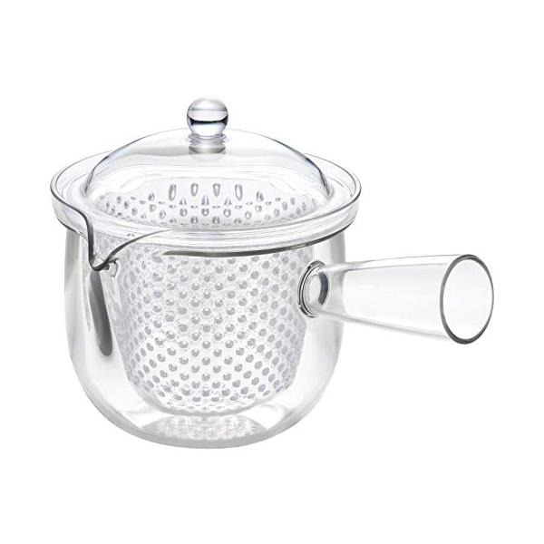 製品サイズ:172*127*120mm製品重量:189g材質:飽和ポリエステル樹脂満水容量:480ml食洗器対応生産国:日本ホーム＆キッチン:食器・グラス・カトラリー:急須・湯呑み:急須