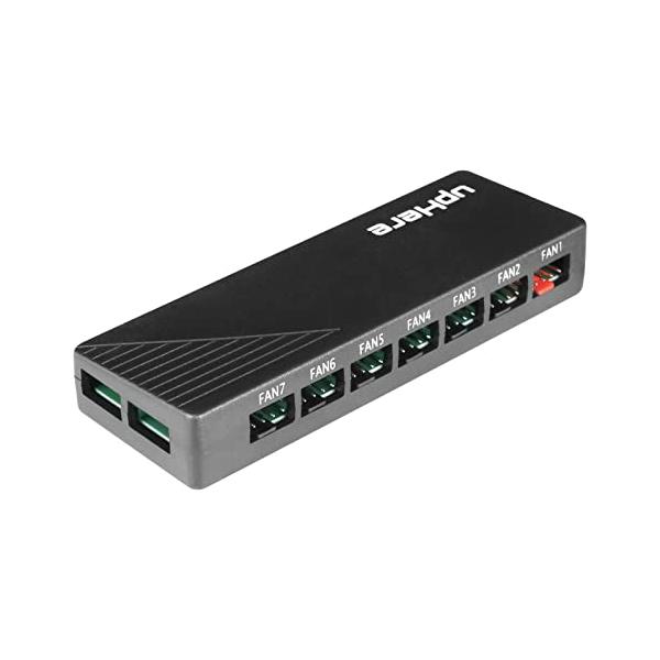 最大7個の独立したファンをサポート 最大7個のファンを展開できるため、ユーザーは機体内の冷却機能を大幅に拡張し、システム性能を向上させることができます。 安定したSATA電源入力 システムPSUとの安定したSATA接続により、FH-07は最...