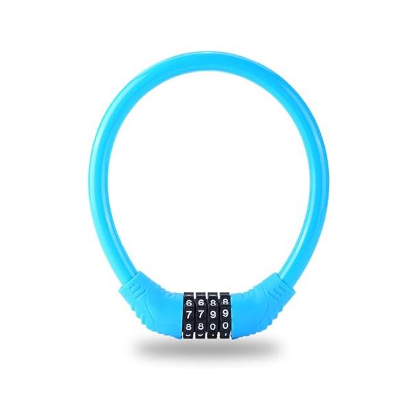 高品質素材 この自転車用ロックは高品質のPVCで覆われた太い鋼線を使用しており、優れた防水性能を備えています。さらに、錆びにくい特性があり、変形しにくく、耐久性があり、しっかりと盗難防止役を果たします。 4桁ダイヤルパスワード 従来のキーロ...