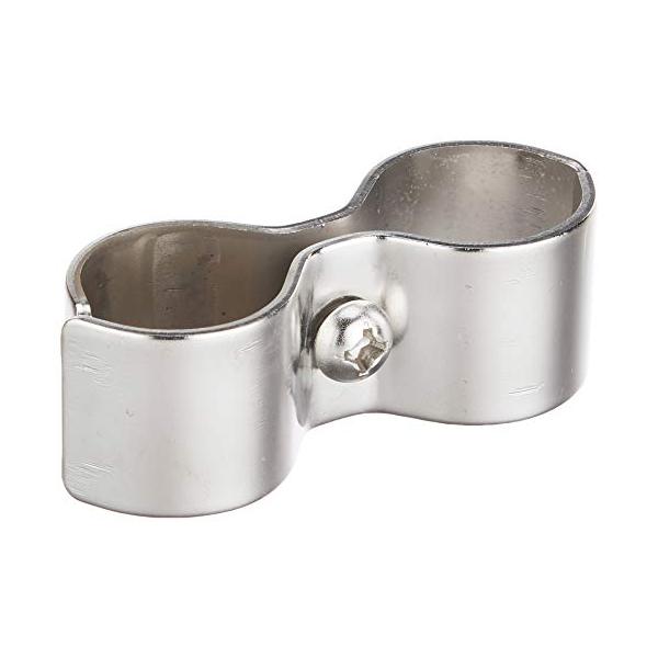 間口(mm):70奥行(mm):20高さ(mm):13φ25.4mm支柱用ステンレス(SUS304)ホーム＆キッチン:家具:収納家具:スチールラック:スチールラックパーツ