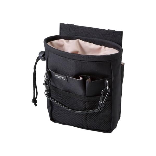 特徴1 フタがないから出し入れ簡単で作業に最適!紐ですばやく開閉できる巾着タイプ 特徴2 多機能仕分けポケット付(計5コ) 特徴3 収納物が見やすいメッシュポケット付 特徴4 コイルチェーン 付 特徴5 カラビナ・ベルトループ付文房具・オフ...